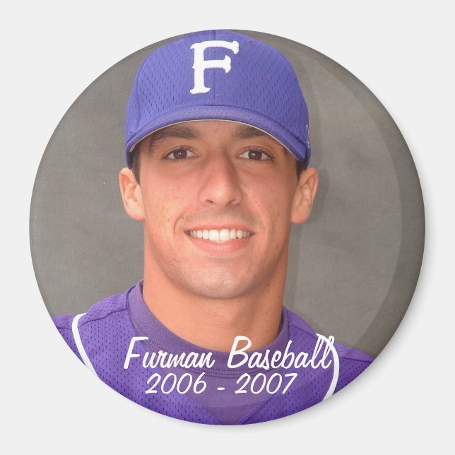 Furman Mug Shots 2006 009, Furman Baseball , 20... Magnet (Front)