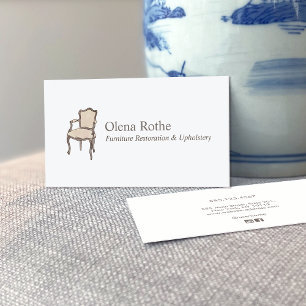 Furniture Refinishing and Upholstery Calling Card