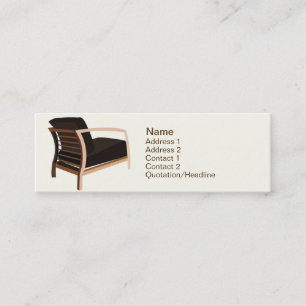 Furniture - Skinny Mini Business Card