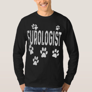 Furologist Funny Dog Groomer Cat Lover Vet Vet Tec T-Shirt