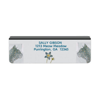 Furr Real: We're Tying the Knot! Address Label