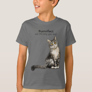 furry cat T-Shirt