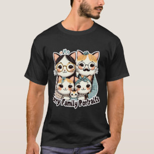 Furry Family Portraits T-Shirt
