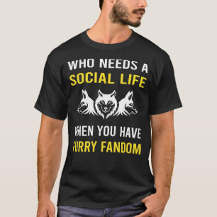 Furry Fandom Furrie Fursona Fursuit Anthro T-Shirt