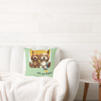 Furry Friends Decorative Pillow