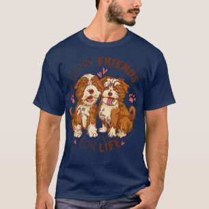 Furry Friends For Life Dog Owner Bearded Collie Do T-Shirt