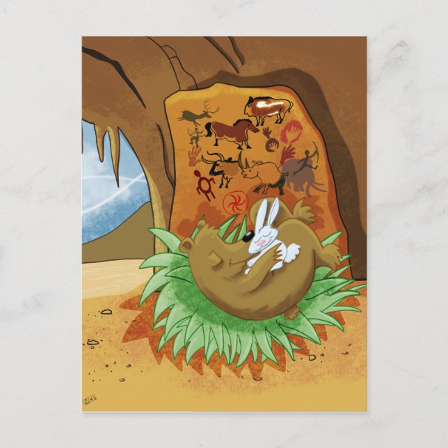 Furry Friends Postcard (Front)