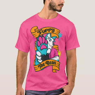 Furry Fursona Fandom Furry Toe Beans Wolf T-Shirt