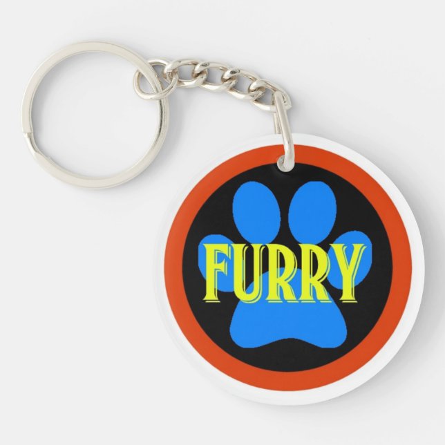 Furry Key Ring (Front)