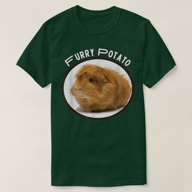 Furry Potato Funny Guinea-Pig Wrong Animal Name Jo T-Shirt (Design Front)