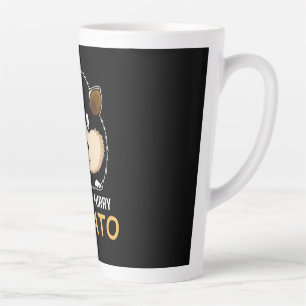Furry Potato Guinea Pig Owner Latte Mug