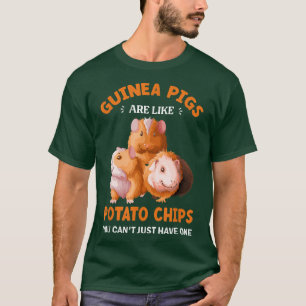 Furry Potato Guinea Pig Quote Pet  T-Shirt
