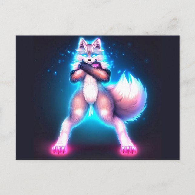 Furry Power Activate Postcard (Front)
