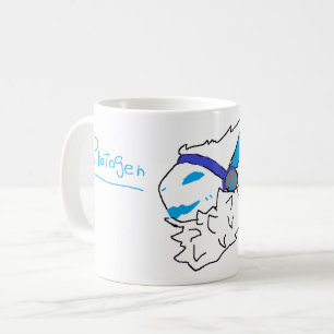 furry protogen mug