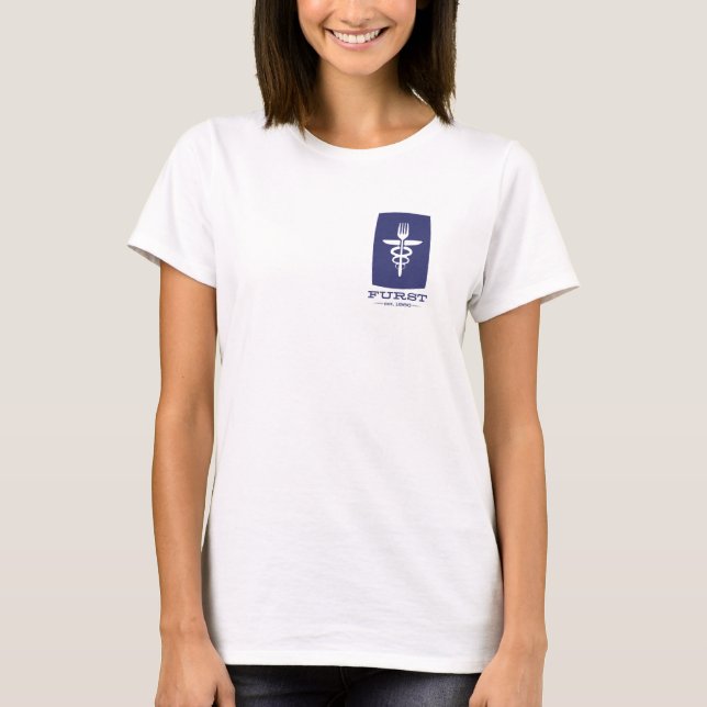 Furst 50th Anniversary - Women Blue T-Shirt (Front)