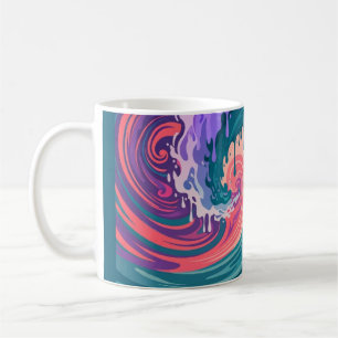 Furthur Melting Barrel Surf Mug