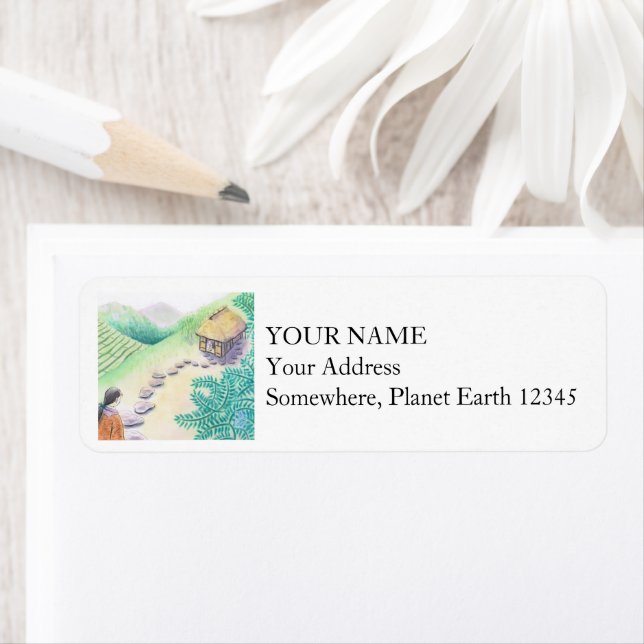 Furusato Return Address Label (Insitu)