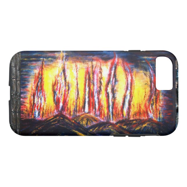 Fury Fires Case-Mate iPhone Case (Back (Horizontal))