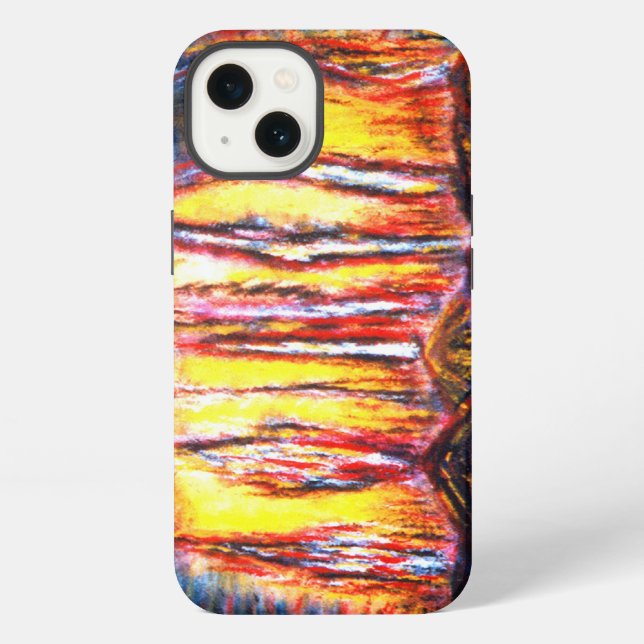 Fury Fires iPhone Case (Back)
