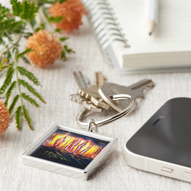 Fury Fires Key Ring (Side)