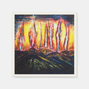 Fury Fires Napkin