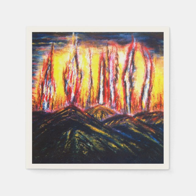 Fury Fires Napkin (Front)