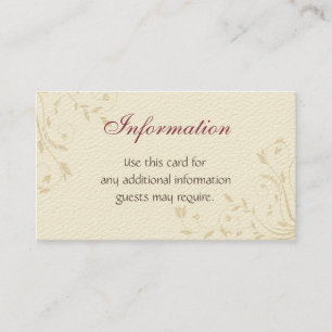 Fuschia Daffodils and Wheat Enclosure Card