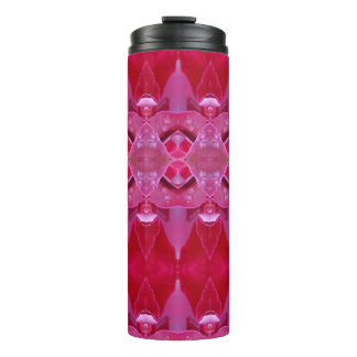 Fuschia Ikat Thermal Tumbler