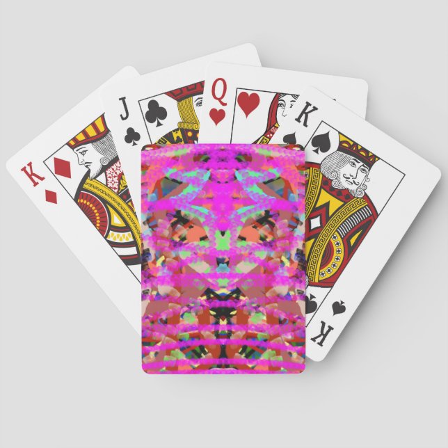 Fuschia Playing Cards (Back)