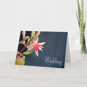 Fuschia Wedding Invitation Card