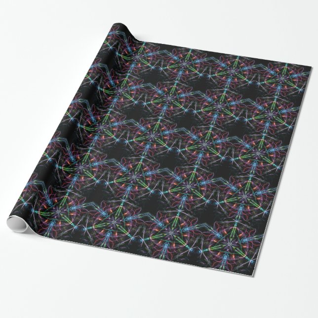 Fusion: An abstract Wrapping Paper (Unrolled)