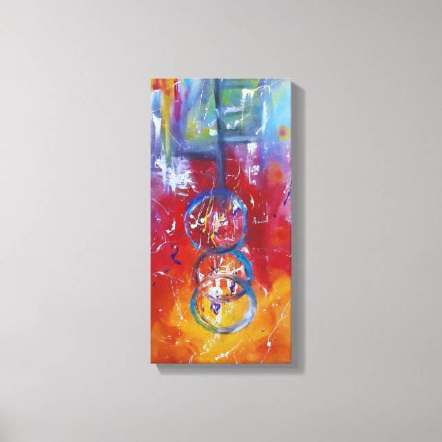 Fusion of Energy Canvas Print (Front)