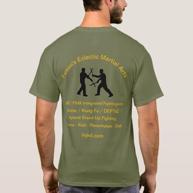 Fuson's Filipino version 2 t shirt (Back)