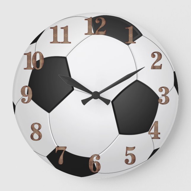 Fußball Large Clock (Front)