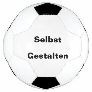 Fußball Selbst Online Gestalten - Vorlage Soccer Ball