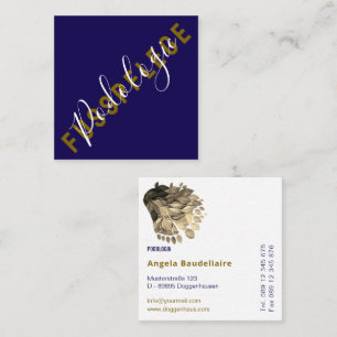 Fußpflege Podologie Visitenkarten Square Business Card