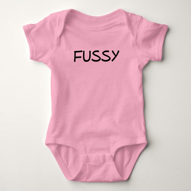 Fussy Baby Bodysuit (Front)