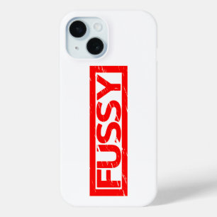 Fussy Stamp iPhone 15 Case