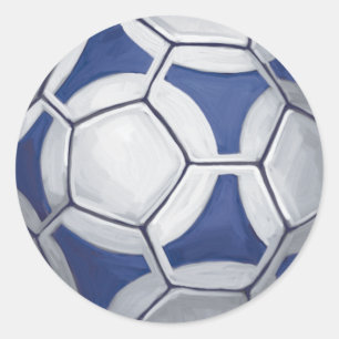 Futbal Classic Round Sticker