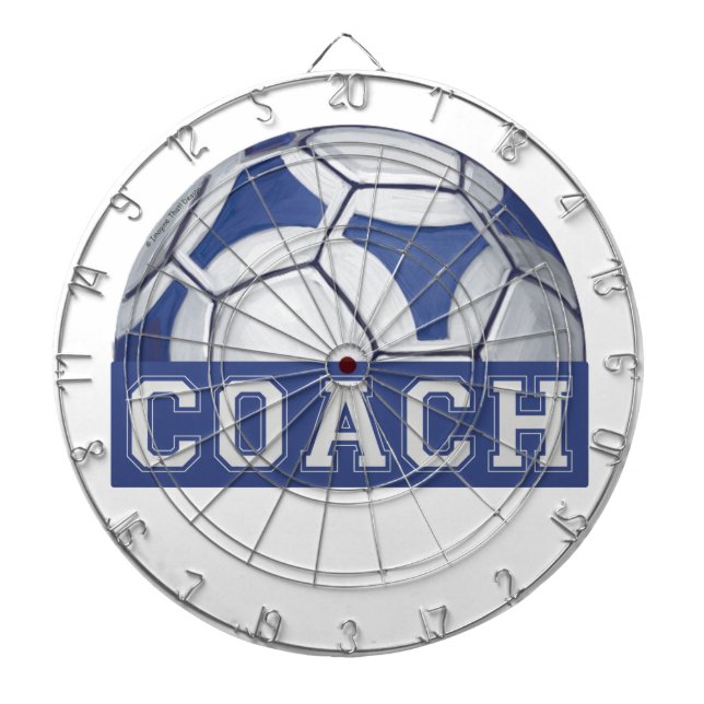 Futbal Coach Dartboard (Front)