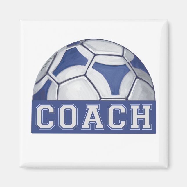 Futbal Coach Magnet (Front)