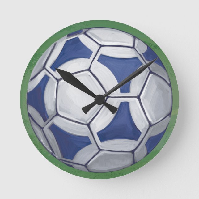 Futbal Round Clock (Front)