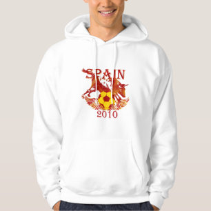 Futbol fans Spain 2010 Toro Raging Bull Hoody