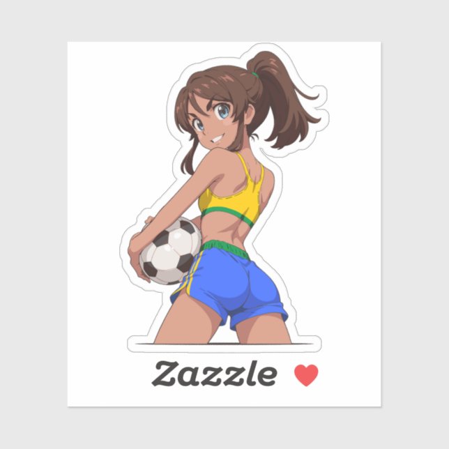 Futbol Girl Brazil (Sheet)