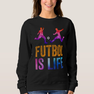 Futbol Is Life Football Soccer Colour Tee