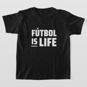 futbol is life, soccer, football, amercian footbal T-Shirt