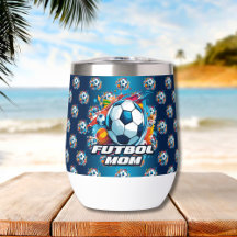 Futbol Mum Soccer Ball Pattern