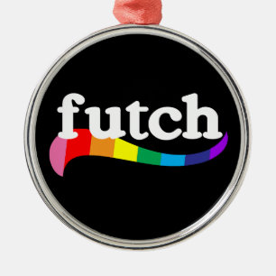 FUTCH Queer Identity Lesbian Butch Community Metal Tree Decoration