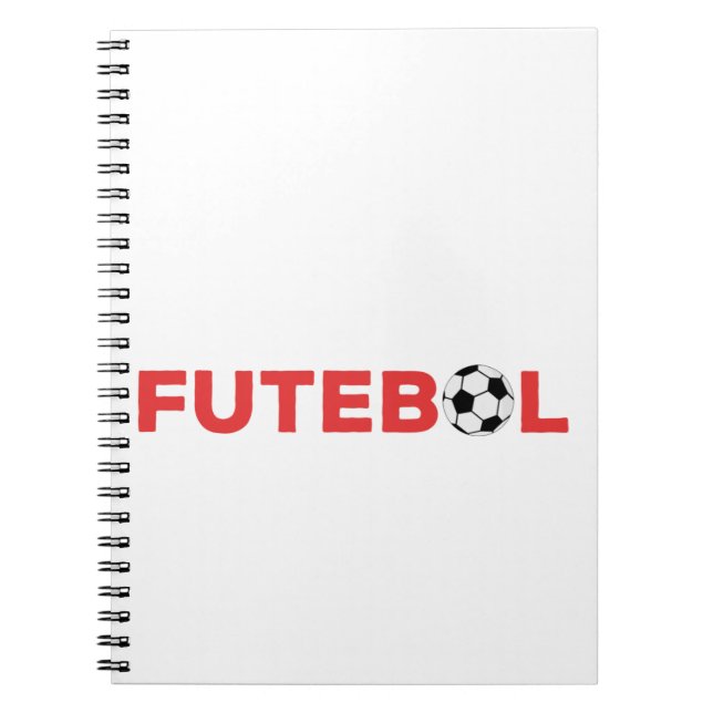 Futebol Football Soccer Notebook (Front)