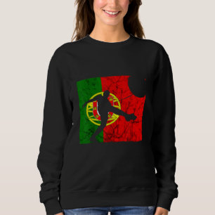 Futebol Portuguese Soccer Player Portuguese Pride Sweatshirt